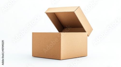 Container box on a white background 