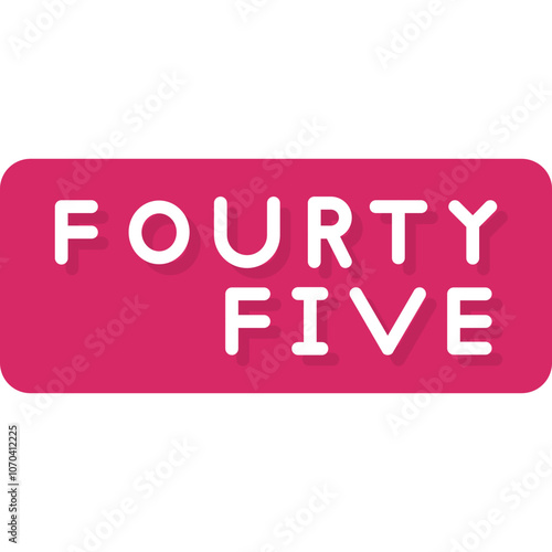 Fourty Five Icon