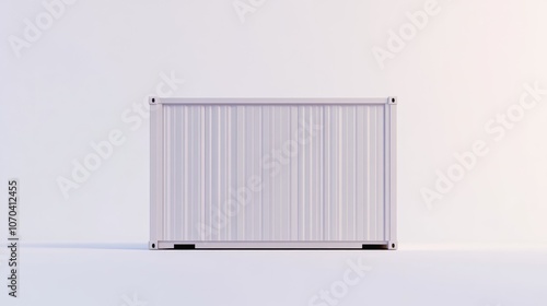 Wallpaper Mural Container box on a white background  Torontodigital.ca