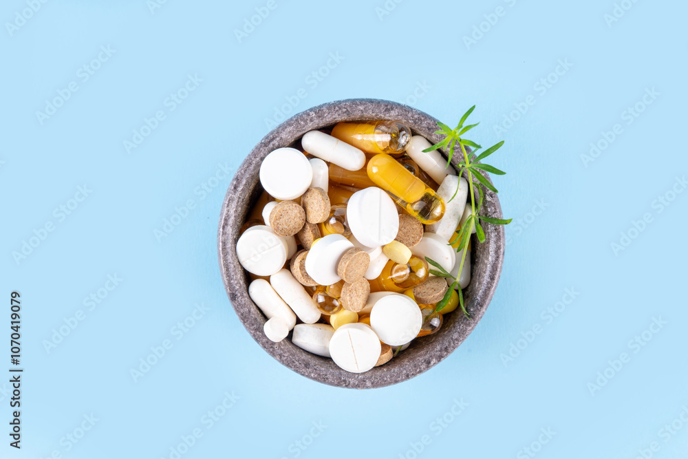 Homeopathic medicine pills