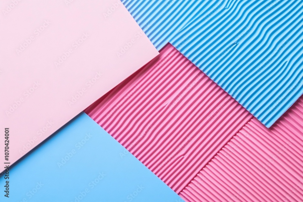 Symmetrical Layered Designs in Pastel Hues Symmetrical Layered Designs in Pastel Hues