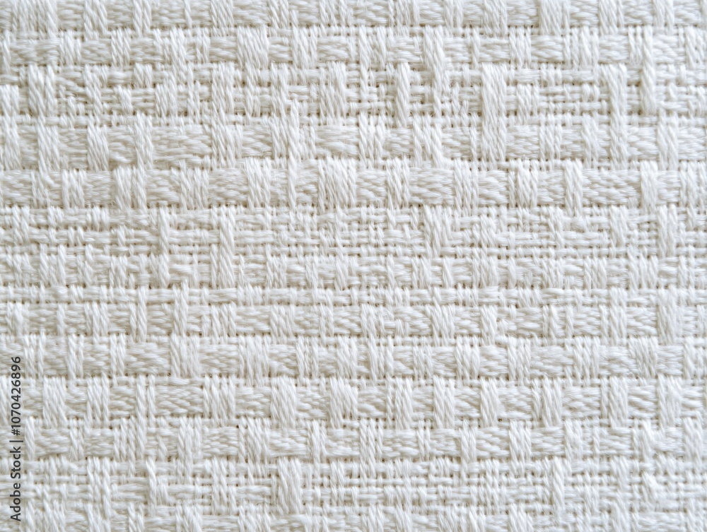 White Woven Textile Texture Background White Woven Textile Texture Background