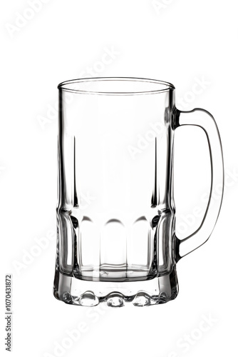 empty mug on transparent background