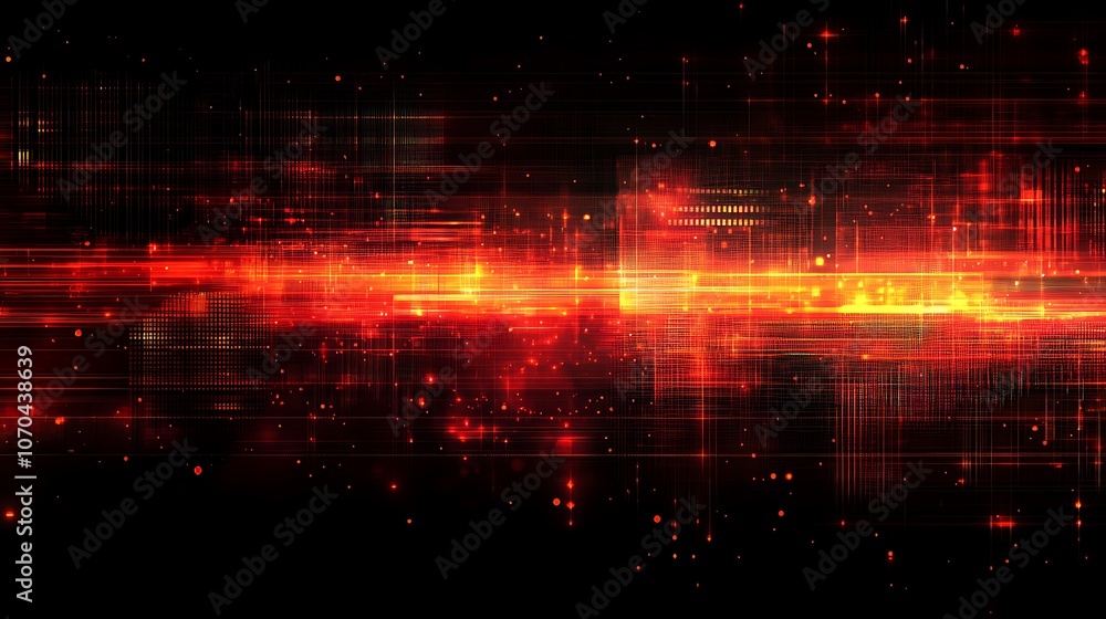 Create stunning visual effects using dynamic red light patterns Create stunning visual effects using dynamic red light patterns