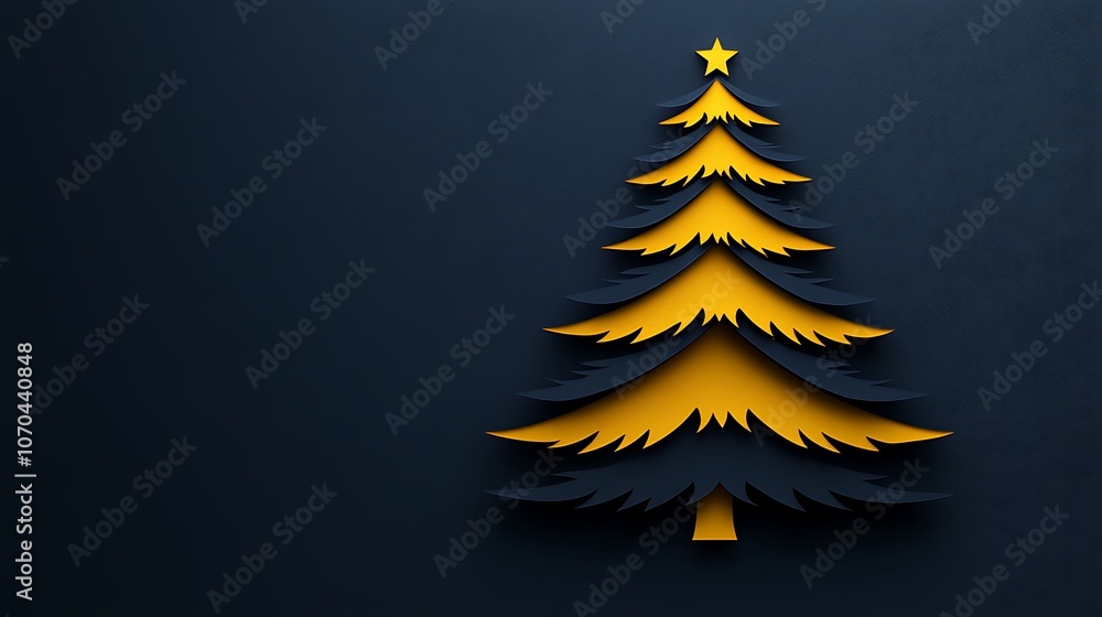 Create a stunning paper cut christmas tree decoration Create a stunning paper cut christmas tree decoration