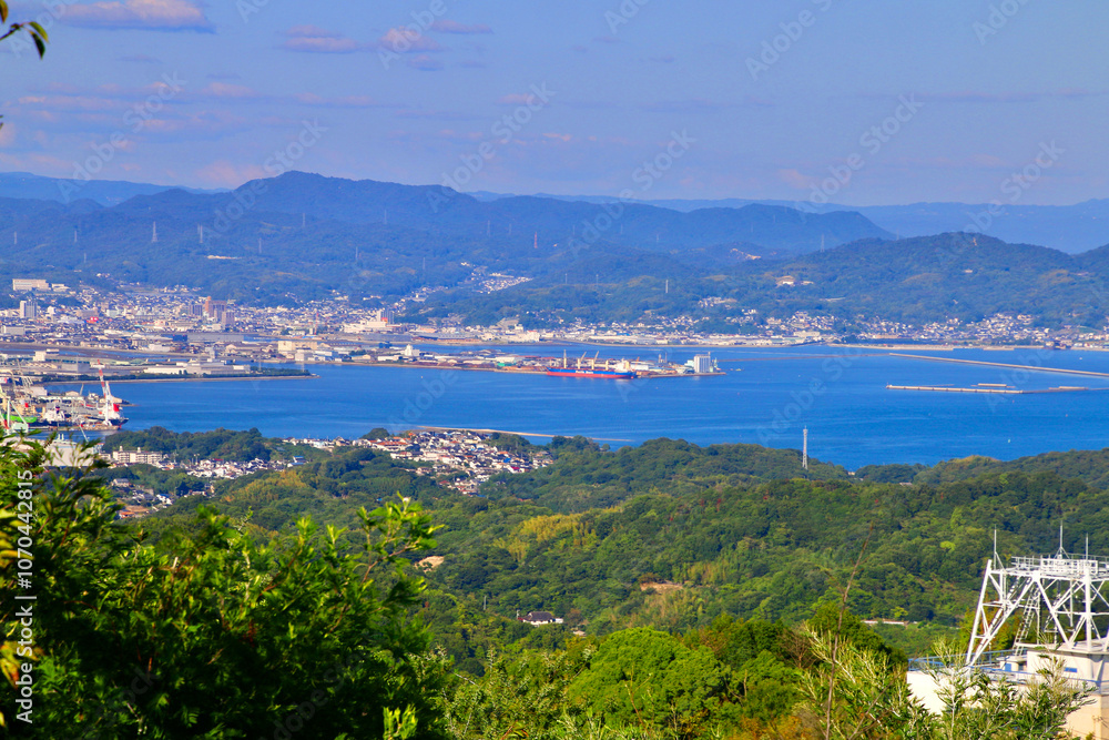 高見山展望台から眺望(広島県・尾道市) 高見山展望台から眺望(広島県・尾道市)