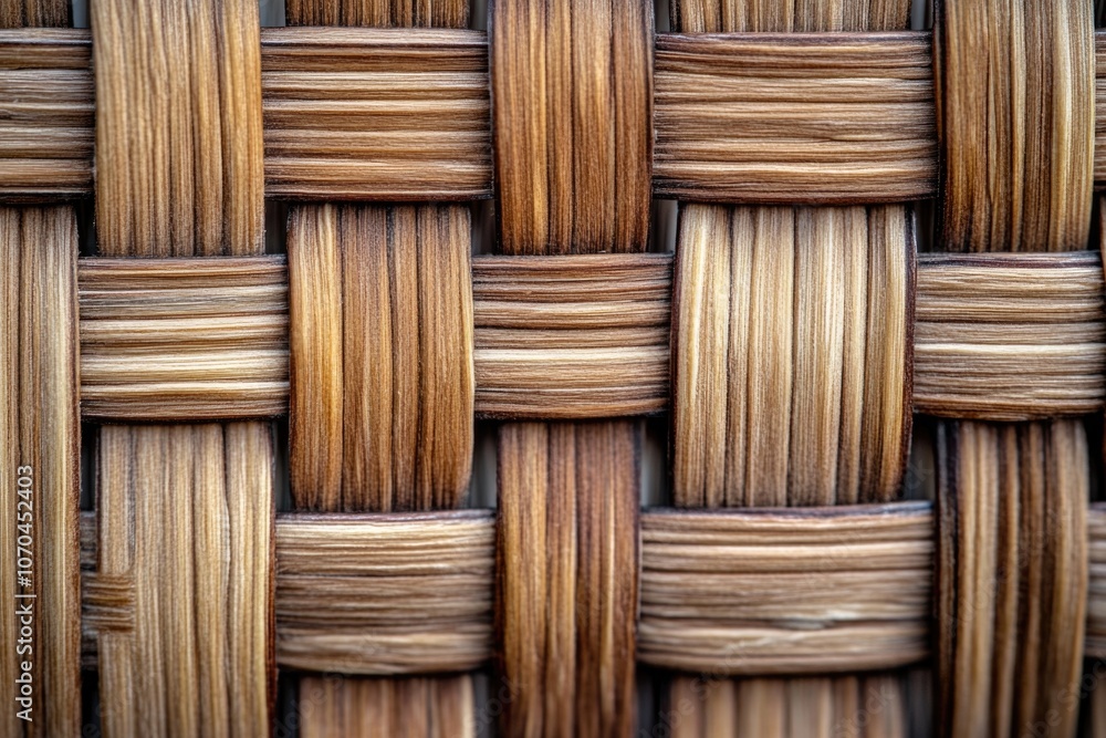 A woven rattan texture. A woven rattan texture.