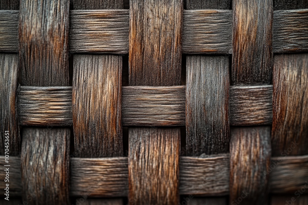Texture of woven wood. Texture of woven wood.