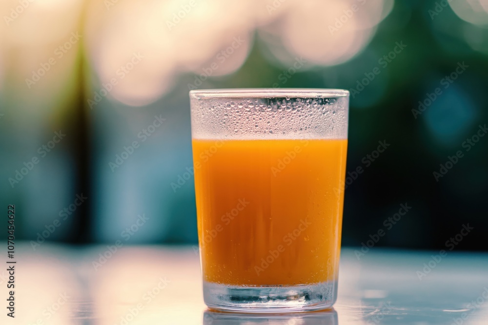 Fresh Glass of Carrot Juice Fresh Glass of Carrot Juice