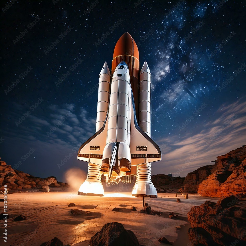 Obraz premium スペースシャトル