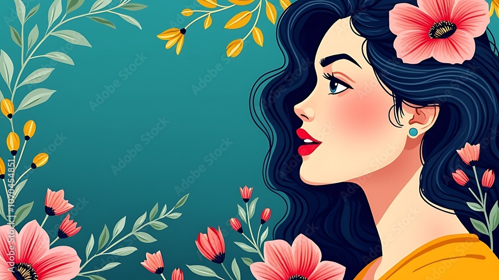 happy woments day background happy woments day background