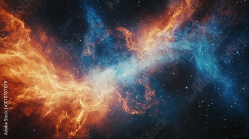 Cosmic Dance of Fire and Ice