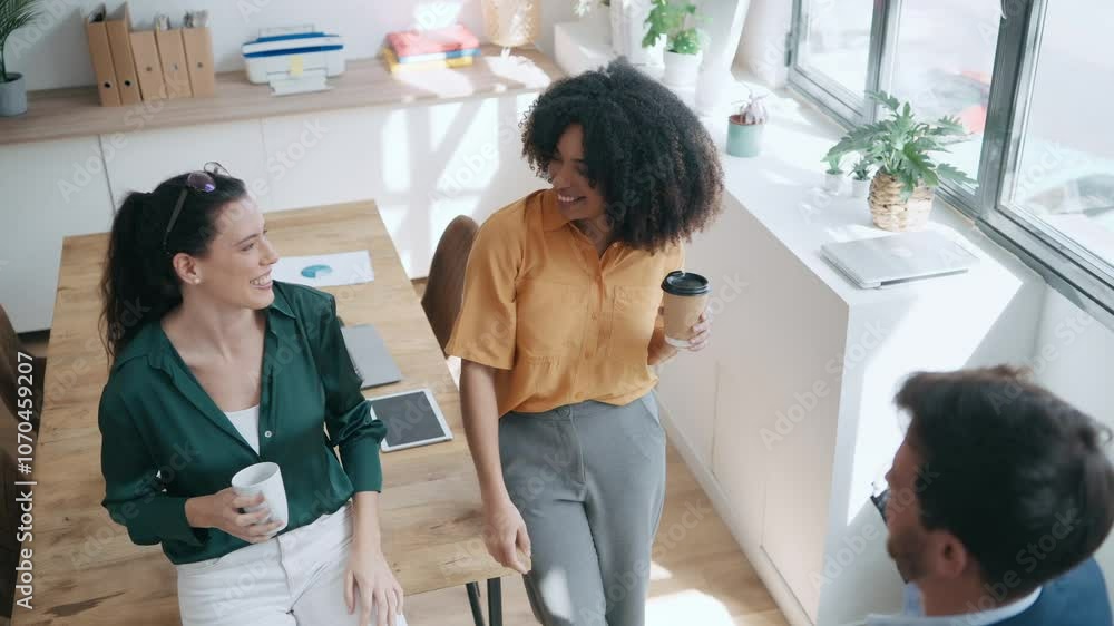 Video of business team celebrating good job while holding up their right hands on modern startup Video of business team celebrating good job while holding up their right hands on modern startup