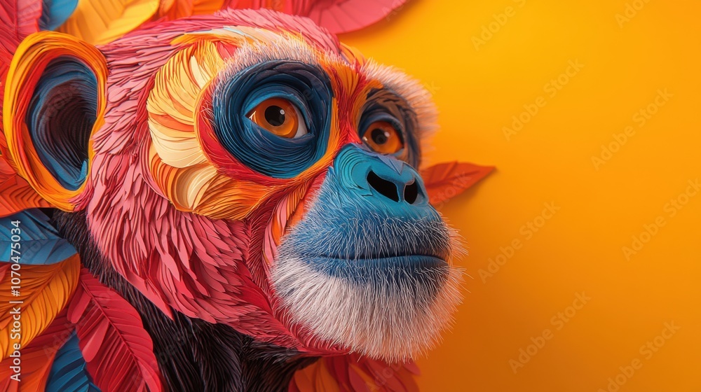 Fototapeta premium Creative Animal Kingdom: Illustrations and Designs