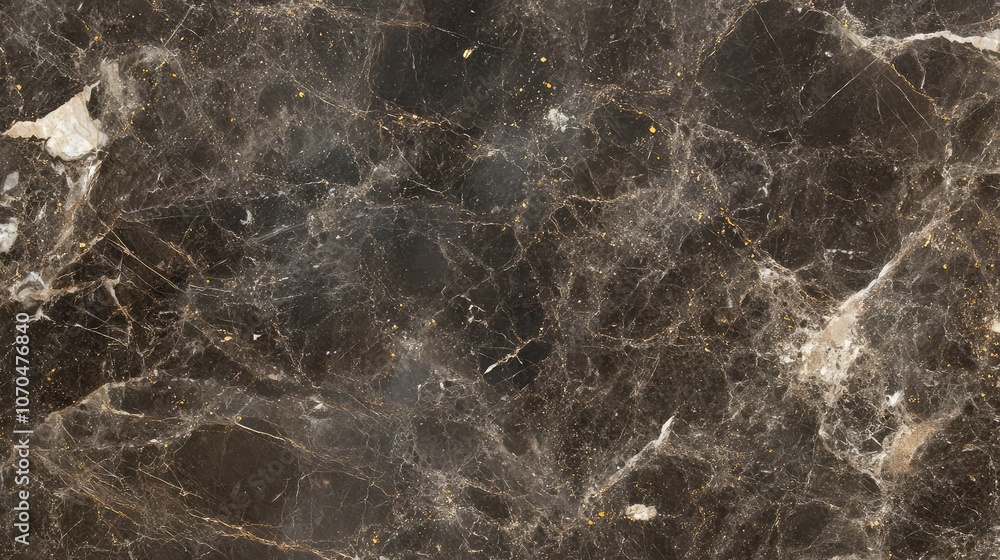 Naklejka premium Elegant Dark Marble Texture for Design Projects