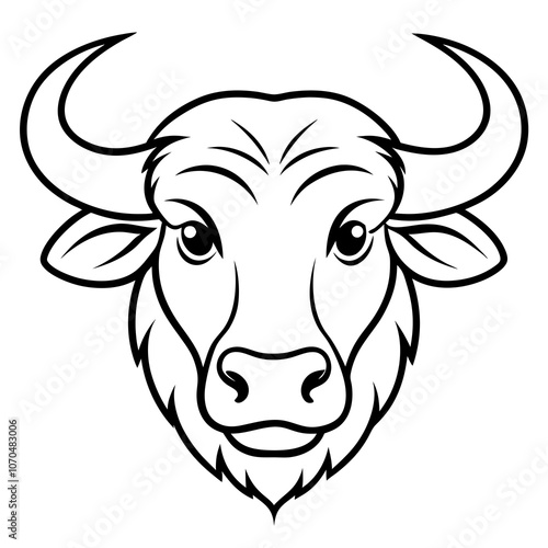 head of bull