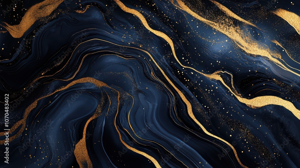 Elegant Gold Fluid Art on Smooth Background Elegant Gold Fluid Art on Smooth Background