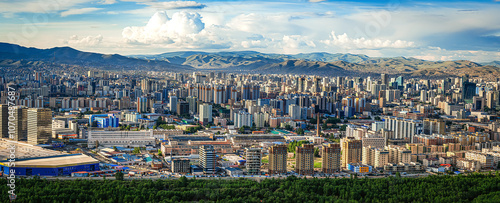 Mongolian capital city Ulanbator 