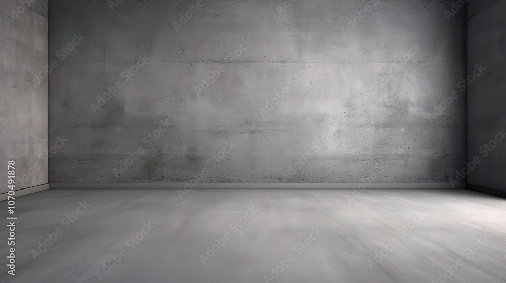 Minimalist Concrete Room for 3D Rendering Minimalist Concrete Room for 3D Rendering