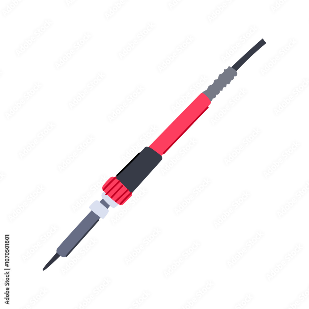flux soldering iron cartoon. wire circuit, desolder station, temperature lead flux soldering iron sign. isolated symbol vector illustration flux soldering iron cartoon. wire circuit, desolder station, temperature lead flux soldering iron sign. isolated symbol vector illustration