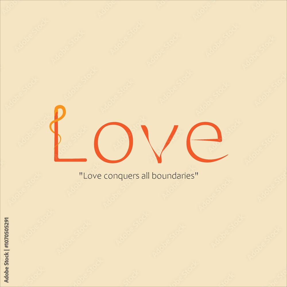 Love word with a lovely quote Love word with a lovely quote