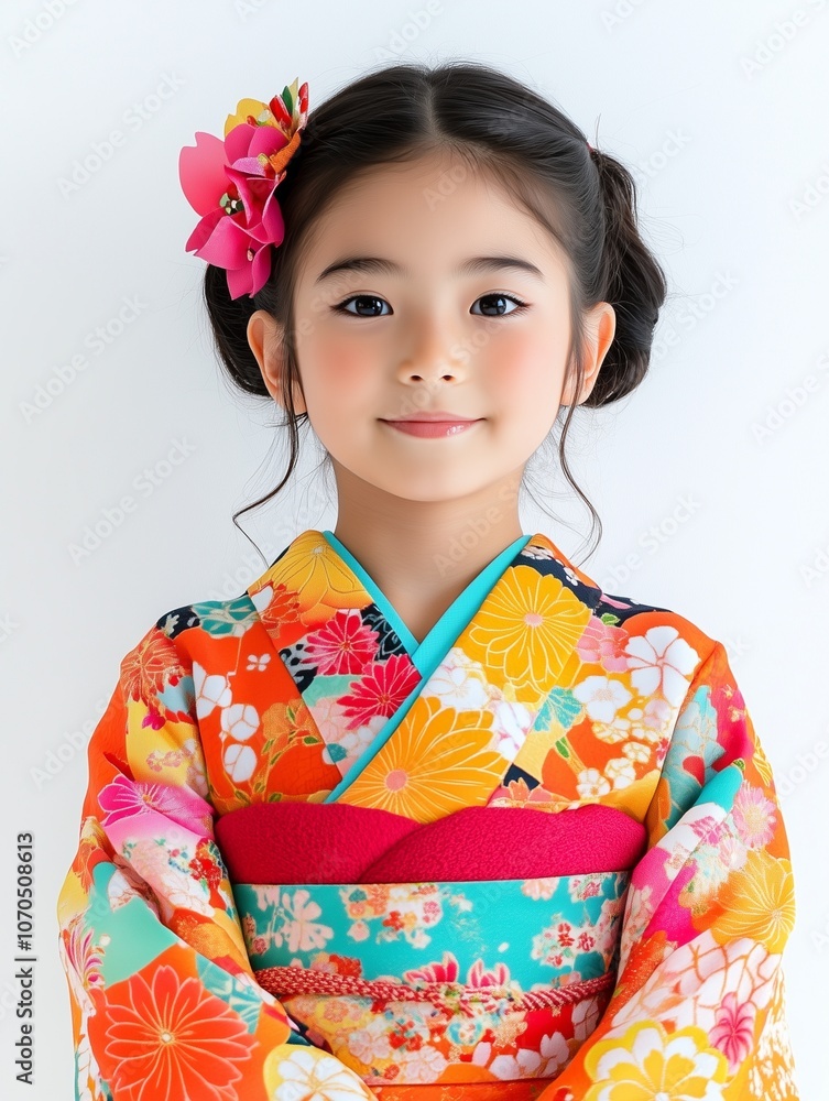 Japanese girl smiling isolated on white background Japanese girl smiling isolated on white background