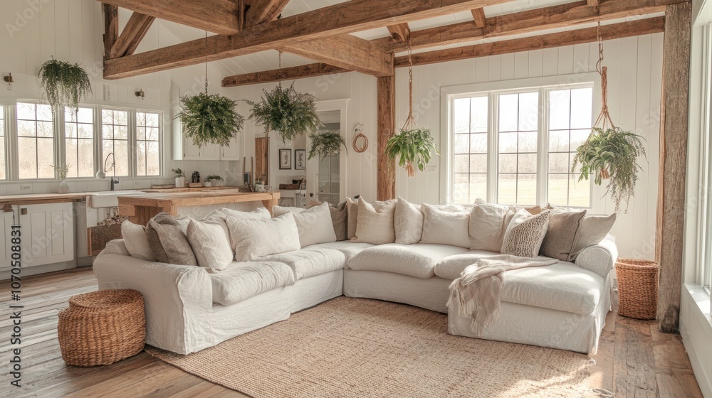 Modern Farmhouse Living Room Modern Farmhouse Living Room
