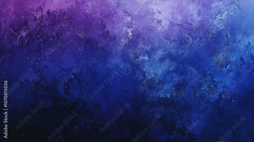 Obraz premium A blue and purple background with stars and a purple sky