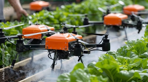 Wallpaper Mural Enhancing precision agriculture with ai and technology for effective seed and plant monitoring Torontodigital.ca