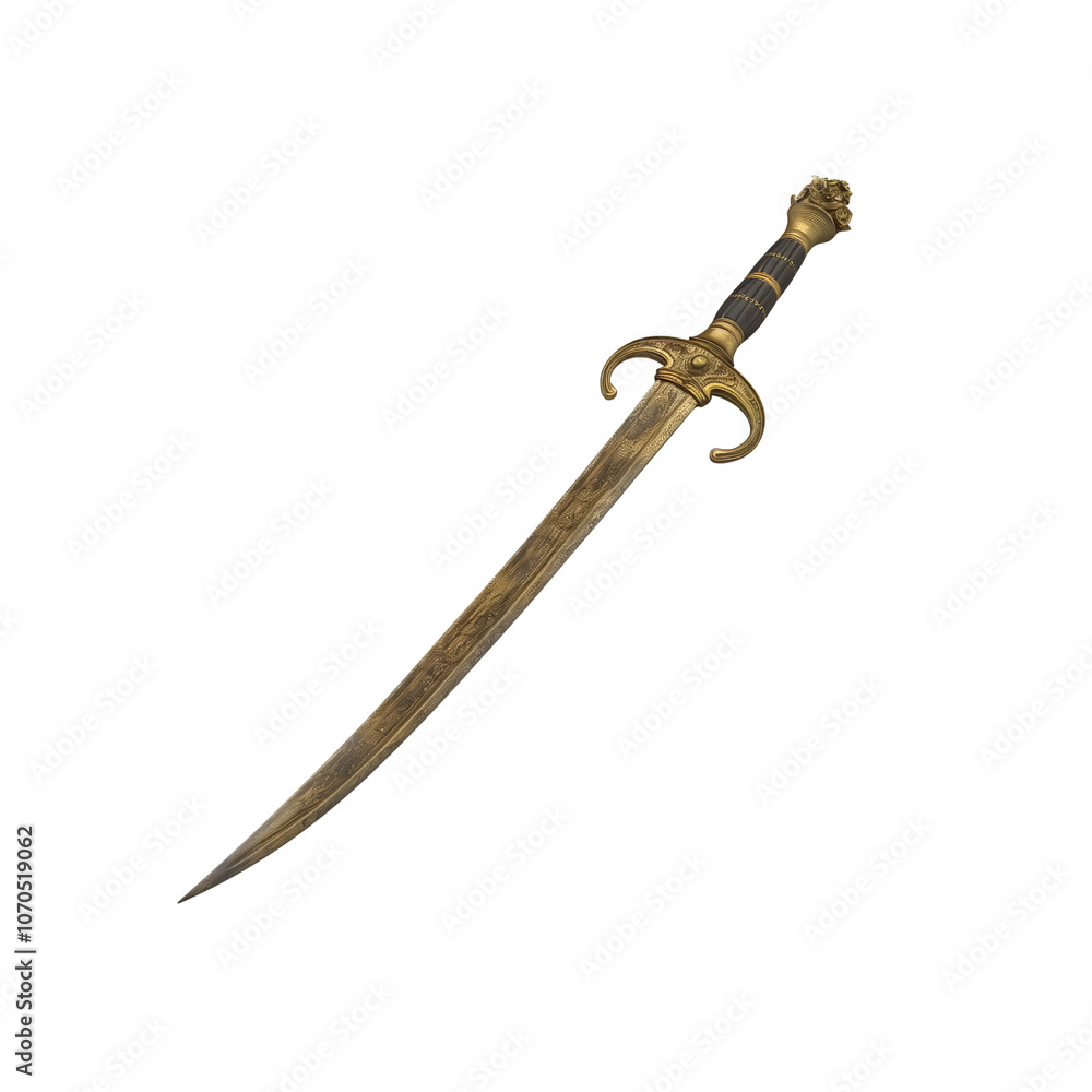 Napoleon’s Sword, 100% white background, 3d model, no outli… Napoleon’s Sword, 100% white background, 3d model, no outli…