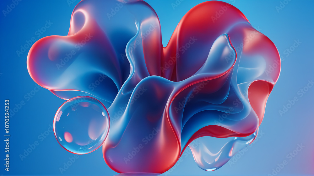 3d rendered illustration of a heart 3d rendered illustration of a heart