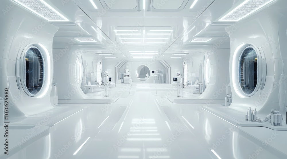 Obraz premium inside the hall