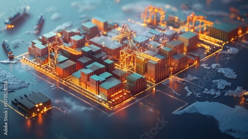 Global Semiconductor Supply Chain Resilience Strategies, illustrating adaptive approaches and key focus areas for enhancing robustness in the semiconductor industry worldwide