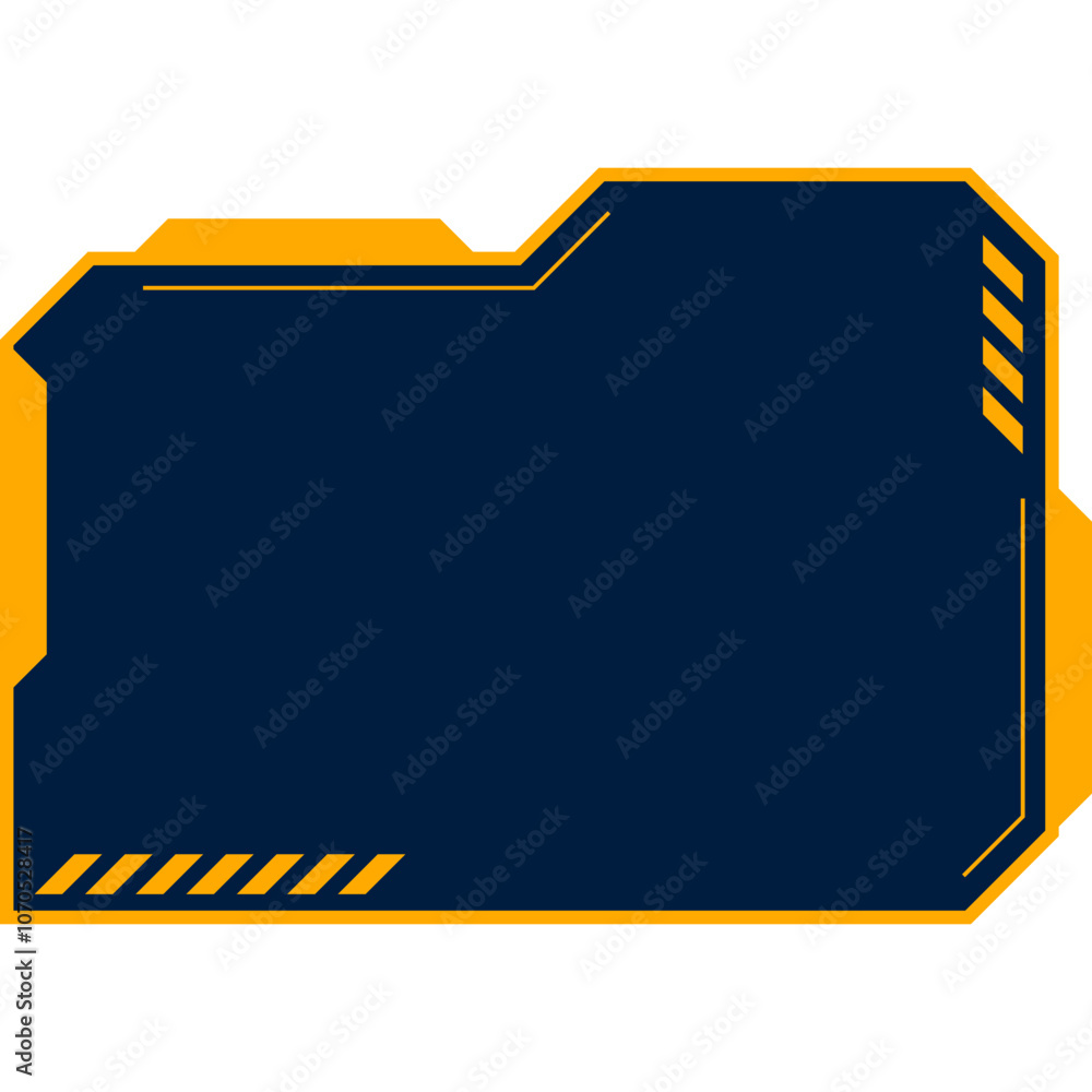 Futuristic HUD Textbox Futuristic HUD Textbox