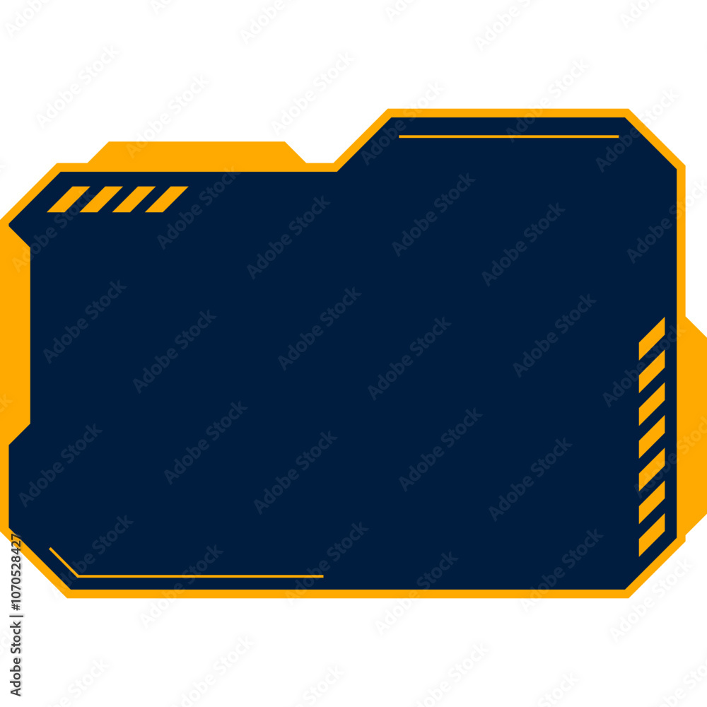 Futuristic HUD Textbox Futuristic HUD Textbox