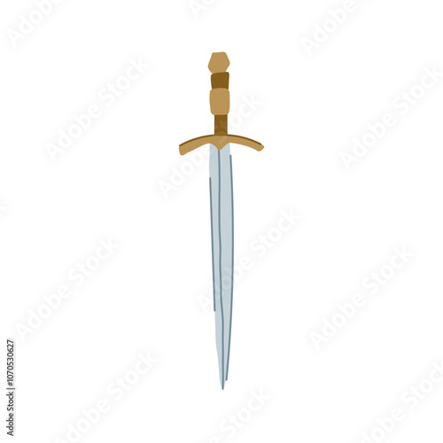armor sword knight cartoon. warrior medieval, battle shield, honor quest armor sword knight sign. isolated symbol vector illustration