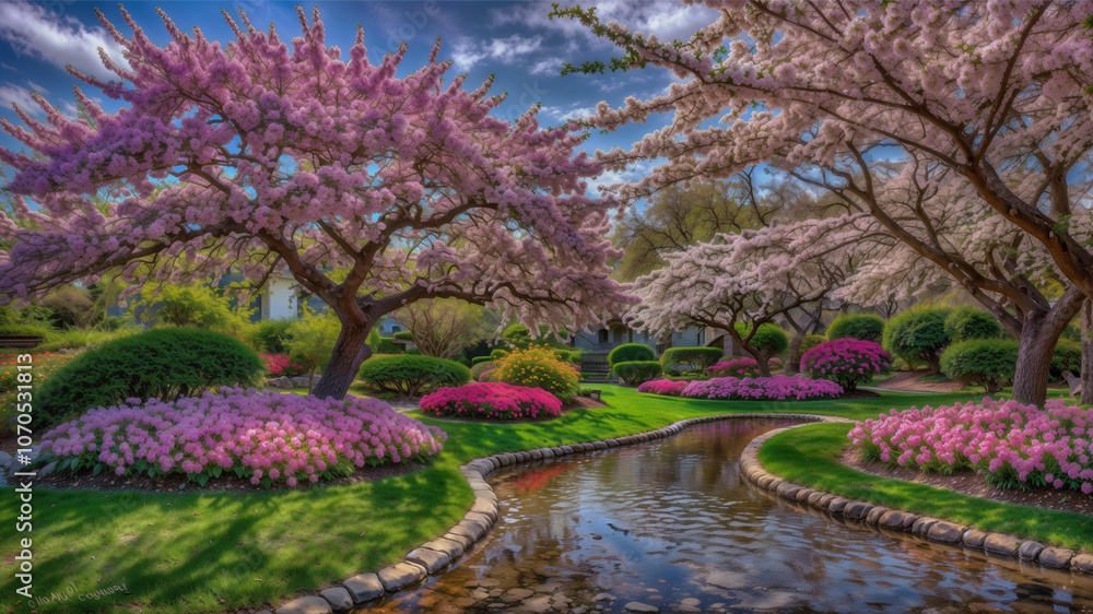 Beautiful hd 8k wallpaper background cherry blossom pink sakura garden wallpaper backdrop lake landscape view vibrant color Beautiful hd 8k wallpaper background cherry blossom pink sakura garden wallpaper backdrop lake landscape view vibrant color