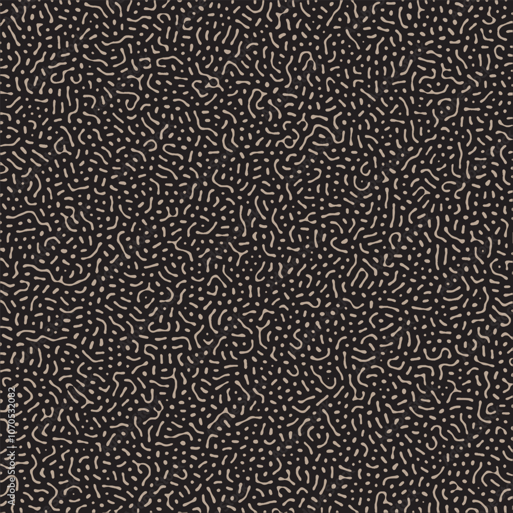 ABSTRACT BROWN PASTEL COLORFUL TURING THIN LINES PATTERN ROUGH DESIGN REACTION DIFFUSION DARK BACKGROUND VECTOR GOOD FOR WALLPAPER, COVER,POSTER 