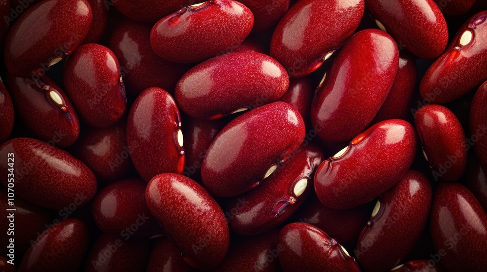 Red Kidney Beans Close Up Red Kidney Beans Close Up