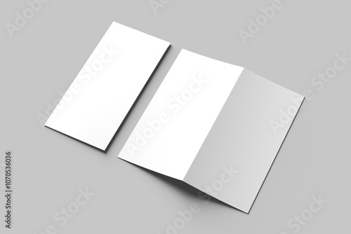 Bifold DL Brochure Mockup