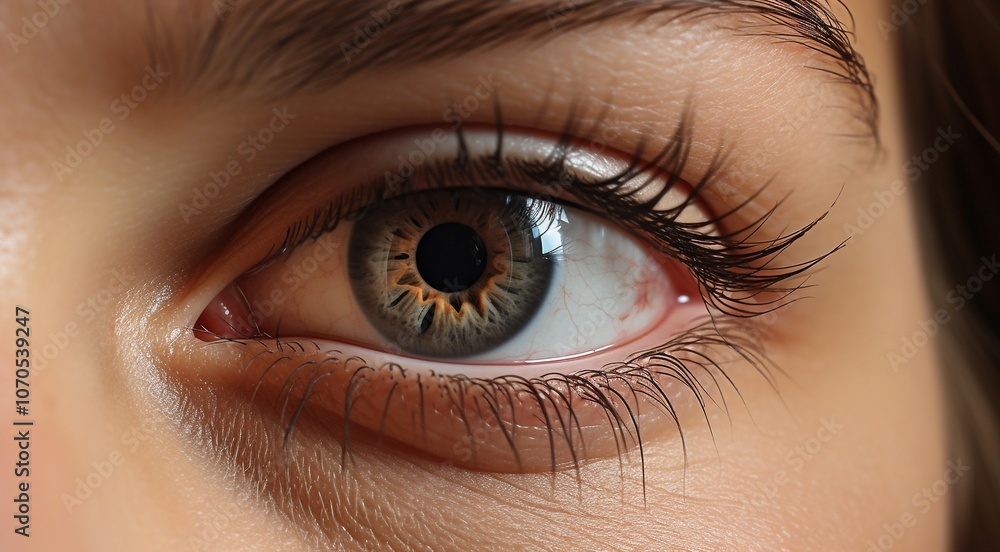 close up of beautiful woman eye close up of beautiful woman eye