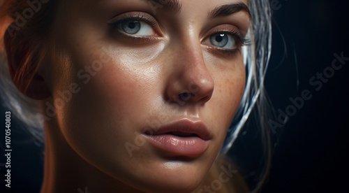 Wallpaper Mural close up of beautiful woman eye Torontodigital.ca