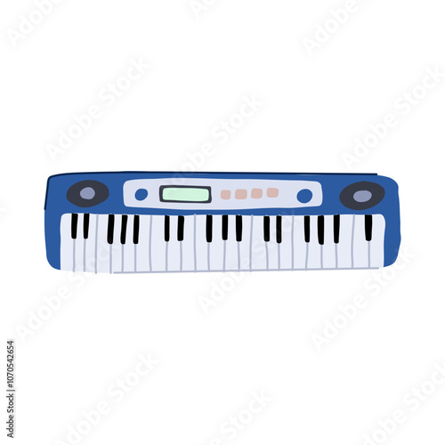 filter synthesizer cartoon. sequencer lfo, envelope arpeggiator, sampler polyphonic filter synthesizer sign. isolated symbol vector illustration
