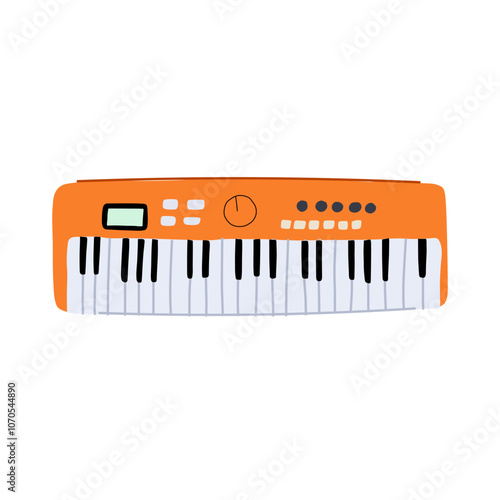envelope synthesizer cartoon. arpeggiator sampler, polyphonic monophonic, vocoder drum envelope synthesizer sign. isolated symbol vector illustration
