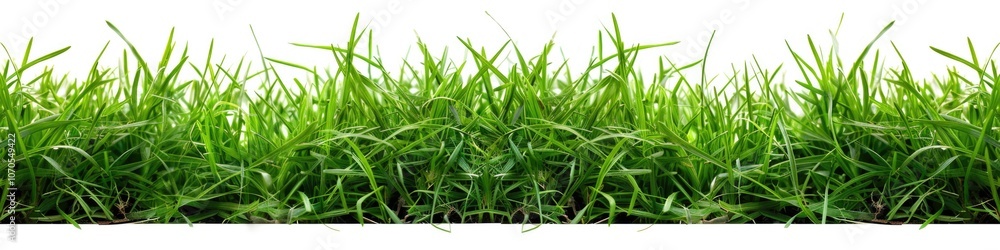 Grass Border. Perfect Green Grass Isolated on White Background for Spring Meadow Border Grass Border. Perfect Green Grass Isolated on White Background for Spring Meadow Border