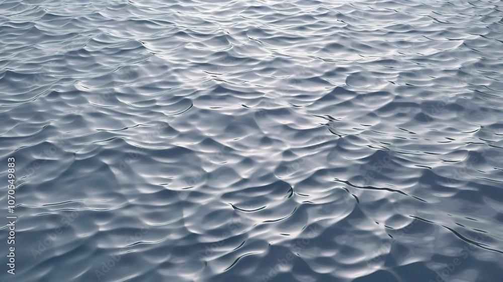 Calm Water Surface with Gentle Ripples and Reflections Calm Water Surface with Gentle Ripples and Reflections
