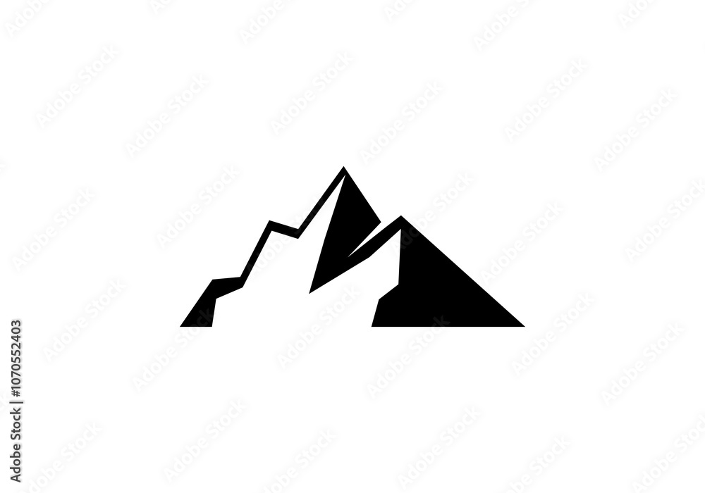 mountain logo template logo icon vector illustration mountain logo template logo icon vector illustration