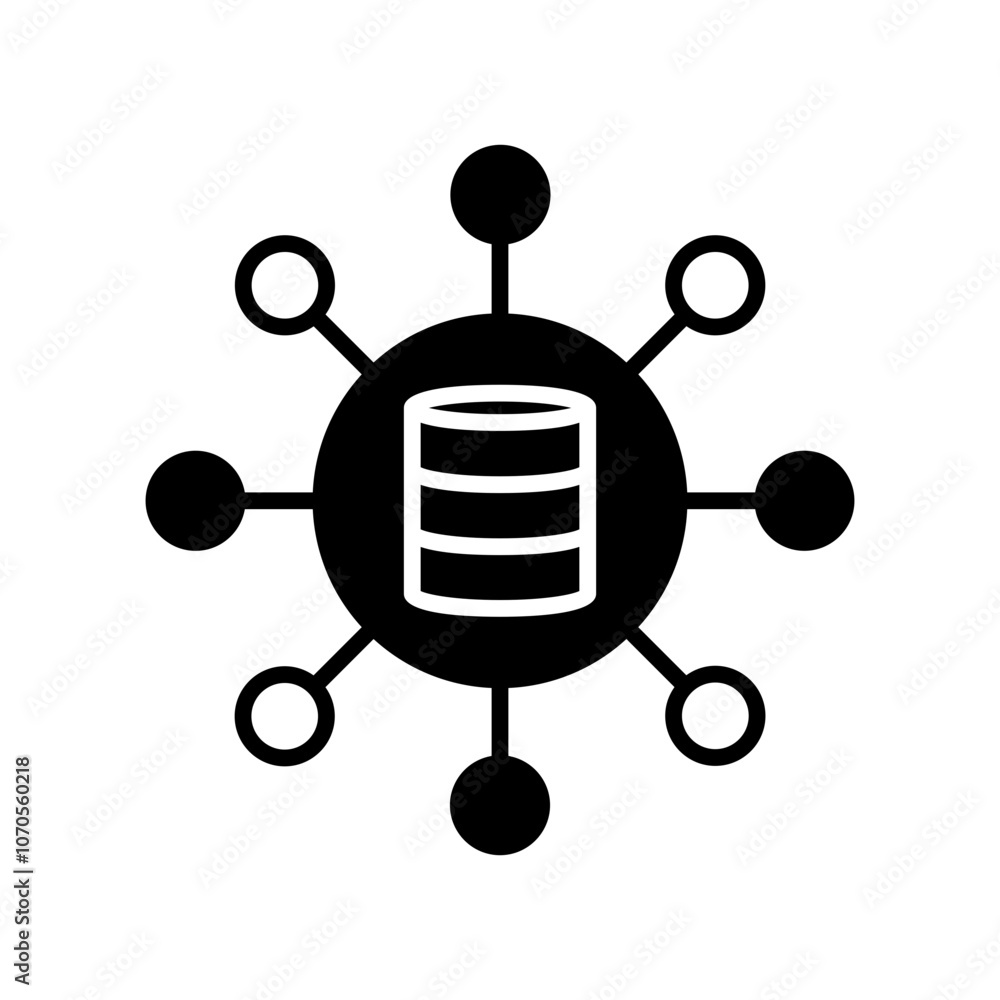 Structure Glyph Icon, Vector illustration Structure Glyph Icon, Vector illustration