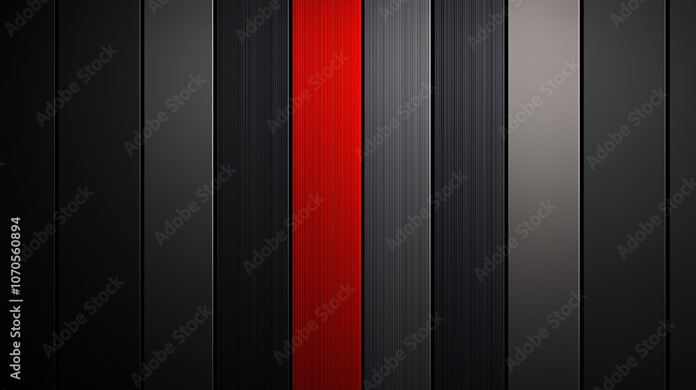 Black and red striped background with a red line in the middle. The red line is the only thing that stands out in the image Black and red striped background with a red line in the middle. The red line is the only thing that stands out in the image