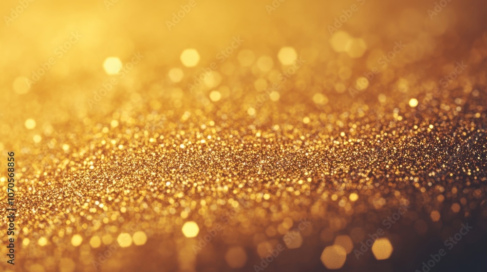 A shimmering golden surface sparkling with fine particles, capturing light beautifully in a soft, blurred background. A shimmering golden surface sparkling with fine particles, capturing light beautifully in a soft, blurred background.